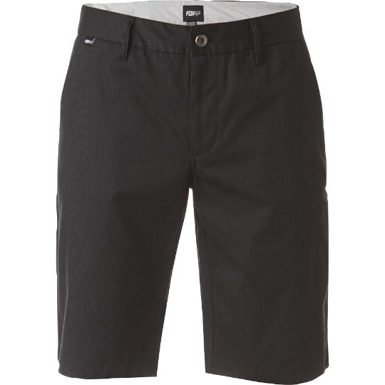 ESSEX PINSTRIPE SHORTS [BLACK] Carousel 1