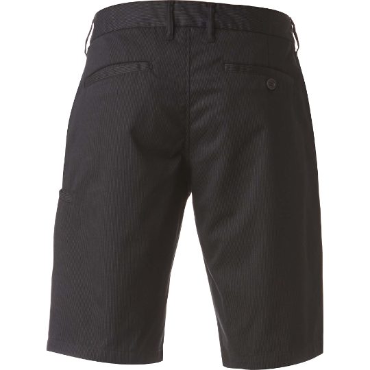ESSEX PINSTRIPE SHORTS [BLACK] Carousel 2