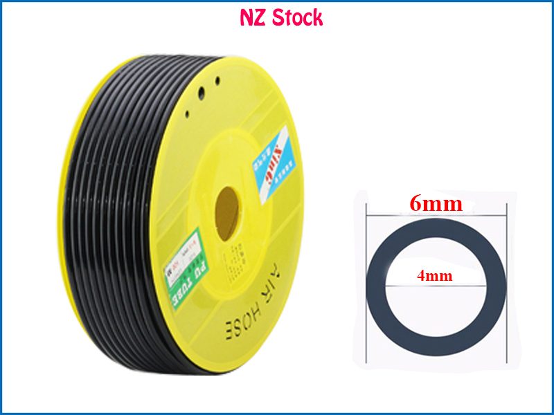 1m Air Hose Line Pneumatic Tube Pipe for Compressor 4mm x 6mm Carousel 1
