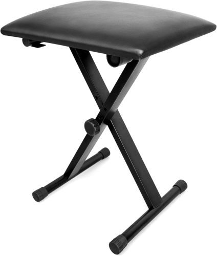 Keyboard Bench X-style Adjustable Padded Carousel 2