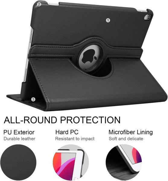 Kickstand Book Case for iPad 10 Gen 10.9 inch (BLACK) *Free Shipping* Carousel 7