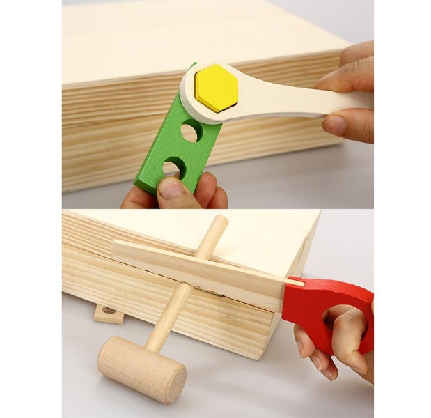 Wooden Tool Box 36Pcs 2002720 Carousel 2