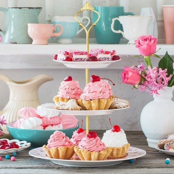 Cake Stand Cupcake Plate Holder I1595GS0 Carousel 16