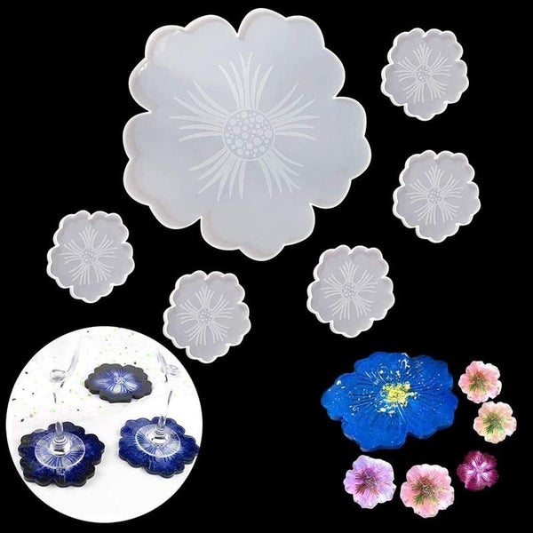 Resin Moulds Silicone Coaster Molds I0833WT0 Carousel 1