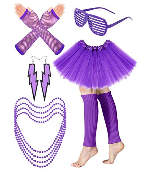 80s Costume Accessories Set I0436PP0 Carousel 1