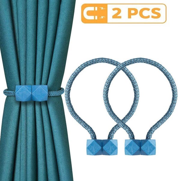 2pcs Curtain Tie Backs I1666BL0 Carousel 1