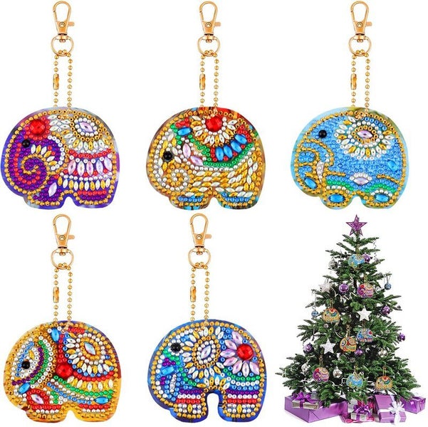 Diamond Painting Keychain Kit Bag Purse Phone Car Decoration I1625MC0 Carousel 1