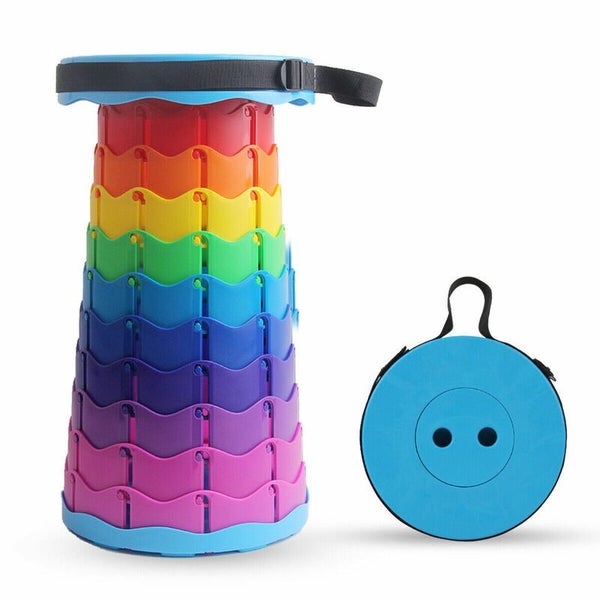 Telescoping Stool Folding Chair Camping Seat Outdoor Fishing 2028906 Carousel 1