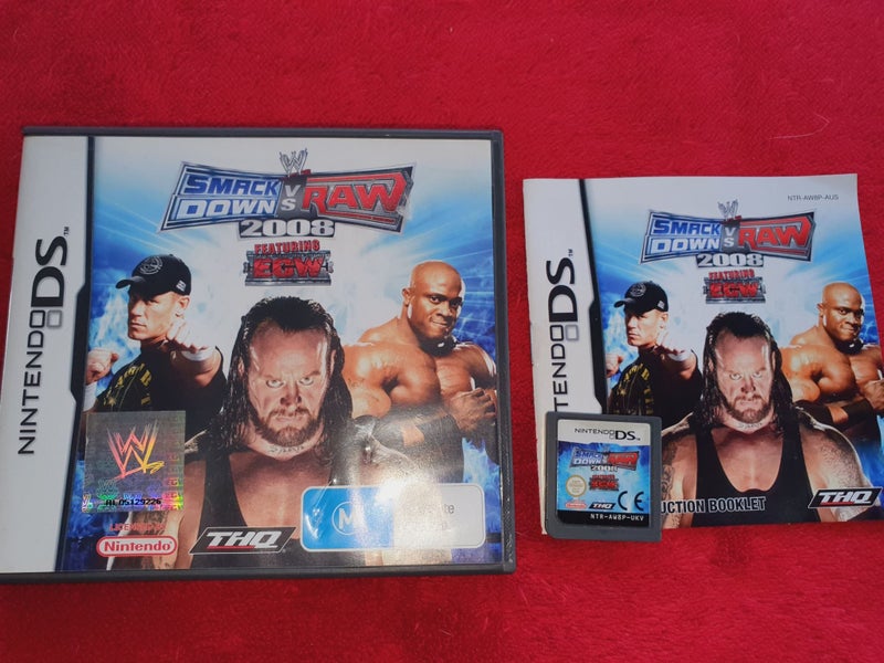 WWE Smackdown! Vs. RAW 2008 - DS Game Carousel 1