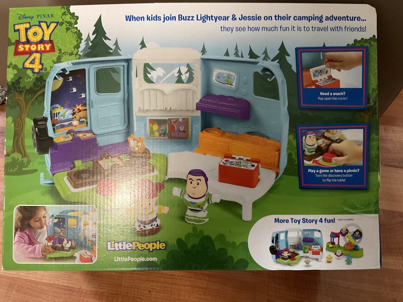 Fisher-Price Little People Toy Story 4 Jessie’s Campground Adventure Carousel 2