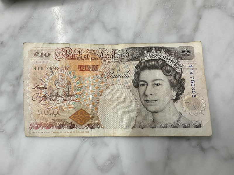 10 pound note 1992 Carousel 1