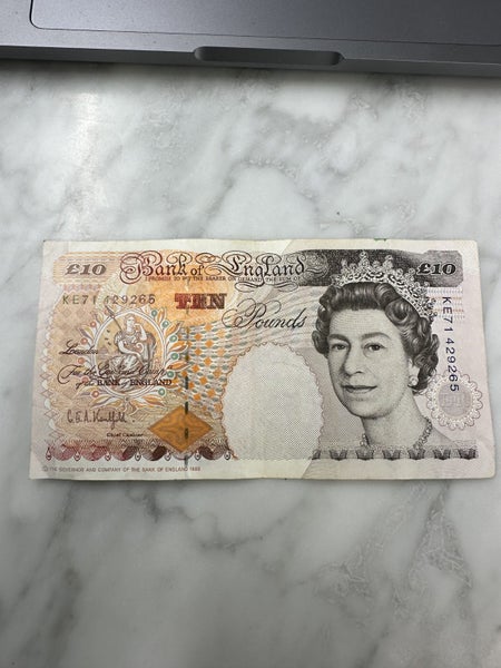 10 pound note 1993 Carousel 1