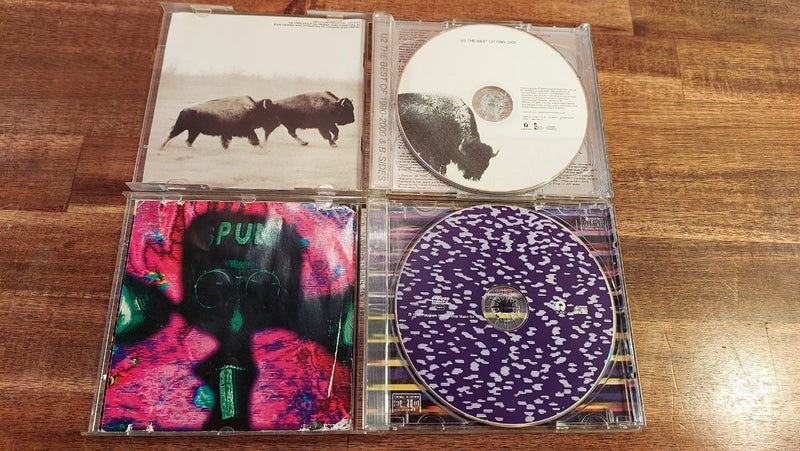 U2 BEST OF 1990'S - 2000 + ZOOROPA LP (CD) Carousel 2