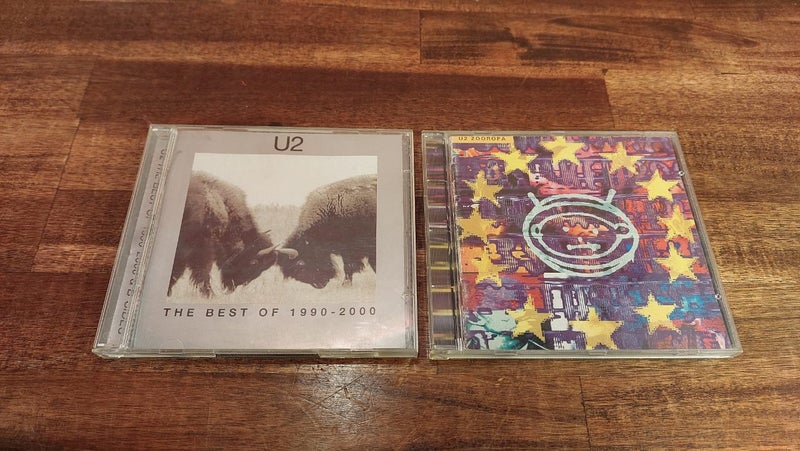 U2 BEST OF 1990'S - 2000 + ZOOROPA LP (CD) Carousel 1