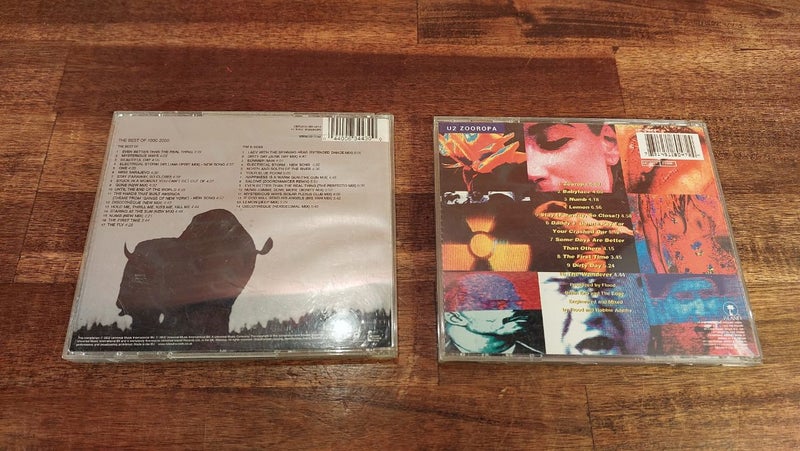 U2 BEST OF 1990'S - 2000 + ZOOROPA LP (CD) Carousel 11
