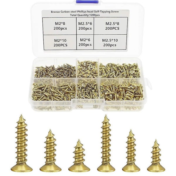 Self-tapping Flat Head Cross Small Screws Carousel 1