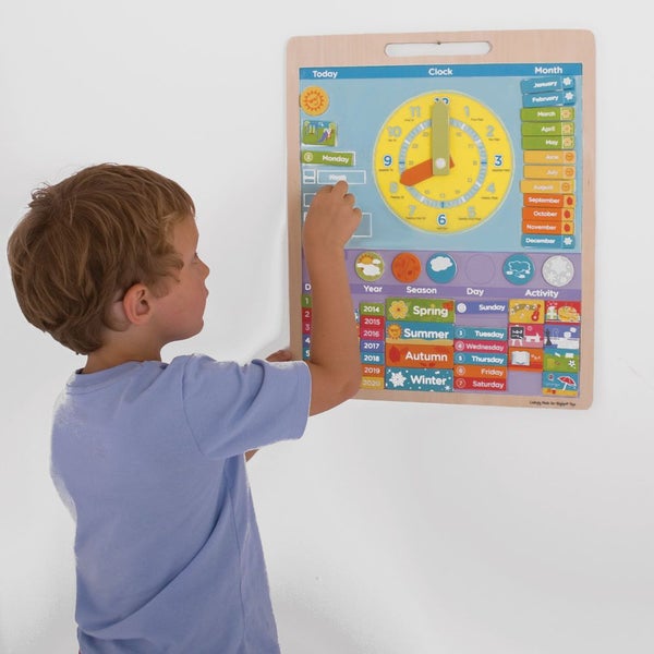 Bigjigs Toys Magnetic Weather Board Carousel 3