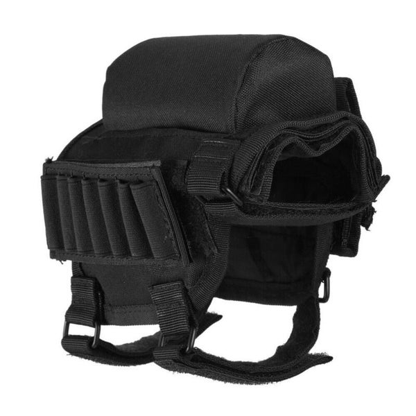 Outdoor Tactical Shotgun Rifle Ammo Pouch Bag Butt Stock Cheek Pad i1911BK0 Carousel 16