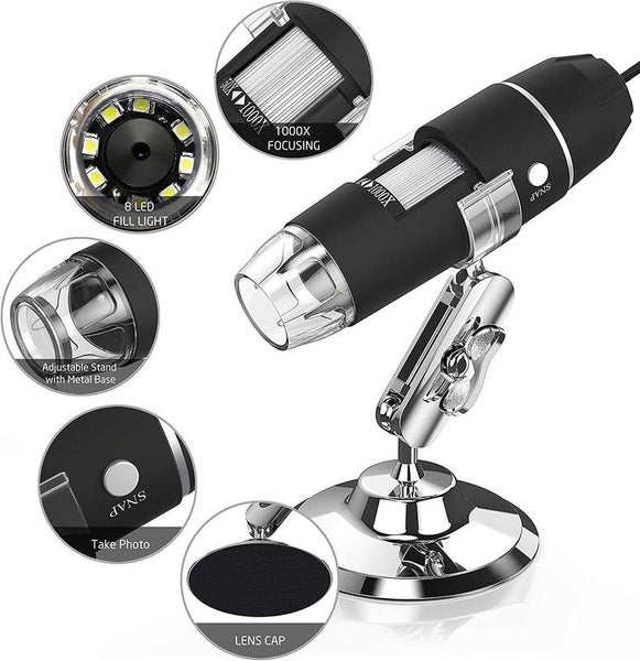 Digital Microscope USB Camera I0695BK10 Carousel 17