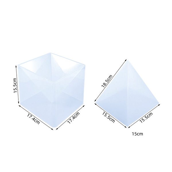 Resin Moulds Silicone 15cm Large Pyramid Molds I1059WT0 Carousel 17