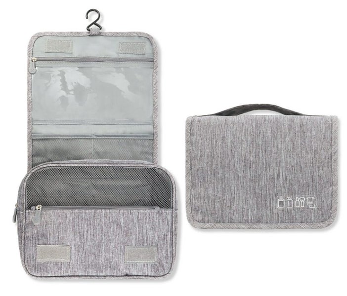 Travel Hanging Toiletry Wash Storage Bag Cosmetic MakeUp Folding Organizer Pouch Carousel 1