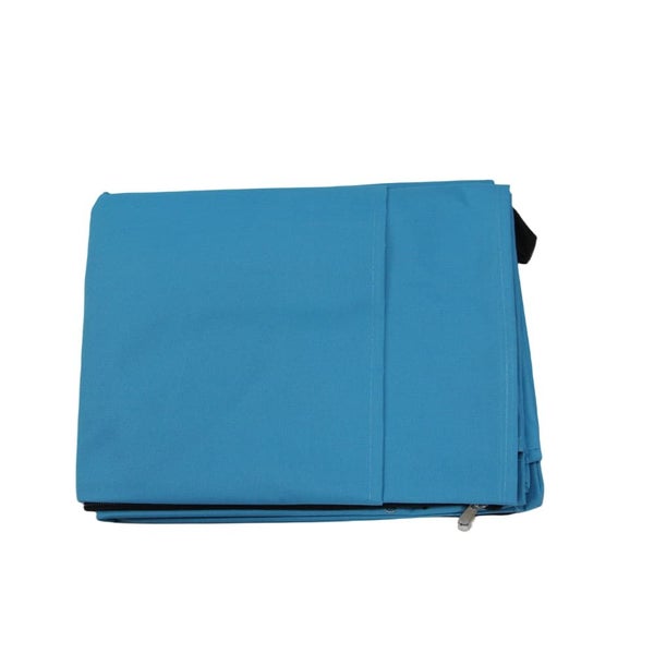 36' Dog Cat Rabbit Collapsible Crate Pet Cage Canvas Cover Blue Carousel 1