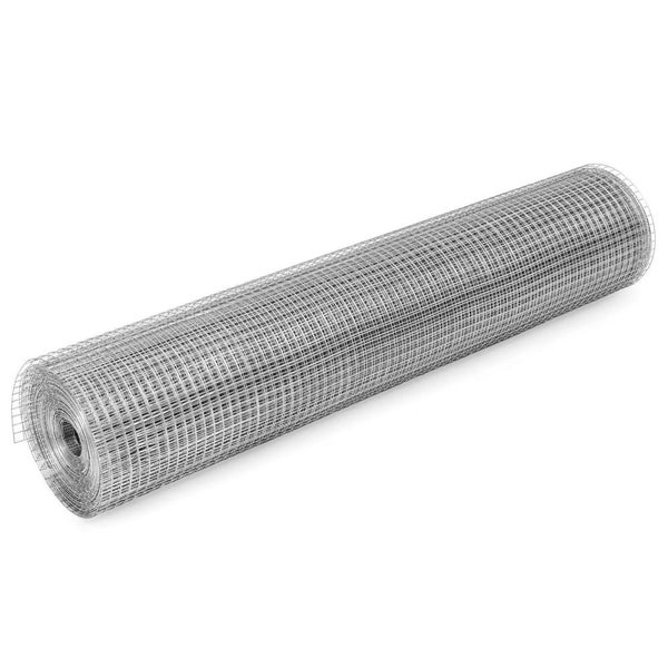 1 x 2m Galvanised Wire Garden Mesh Pet Chicken Coop Fencing Bird Netting Mesh Carousel 2