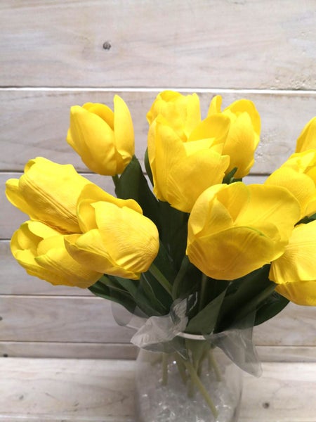 Artificial Flower -Tulip – Real Touch Tulip Cut Stem Carousel 1