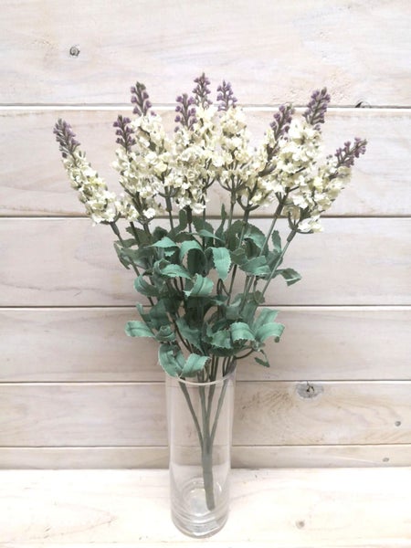 Artificial Flower -Lavender – Large English Lavender Bush Carousel 1