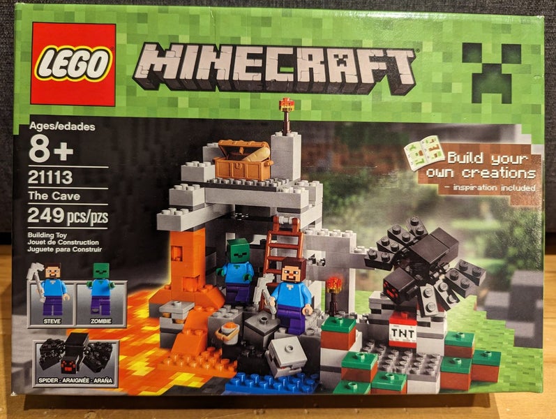Lego Minecraft The Cave - Set No. 21113 Carousel 1