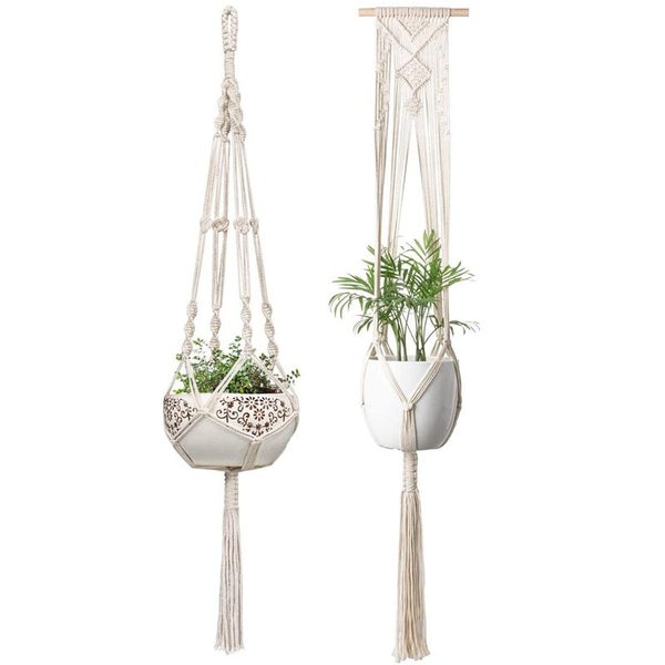 Macrame Plant Pot Hanger Set I1695BG0 Carousel 1