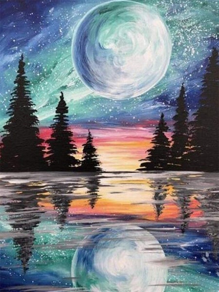 Diamond Painting Art Kit I1261GR0 Carousel 1