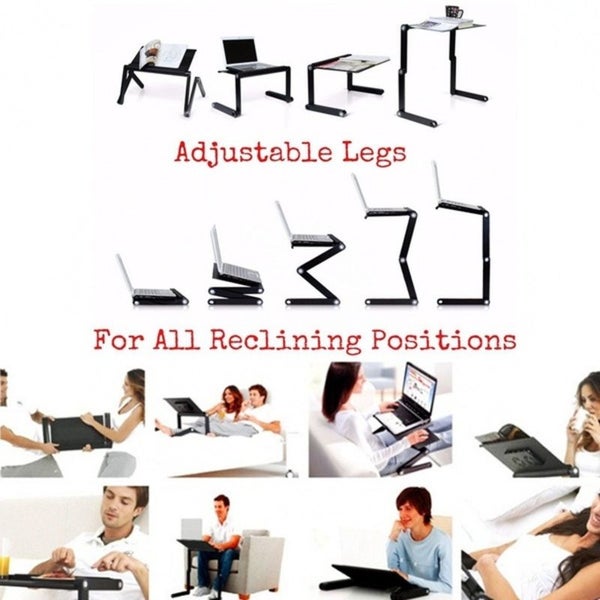 Adjustable Laptop Desk Bed Tray Stand 2001903 Carousel 18