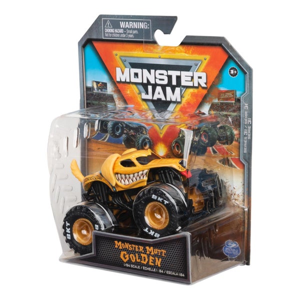 Monster Jam 1:64 Scale Series# 31: Monster Mutt Golden Retriever - Ruff Crowd Carousel 2