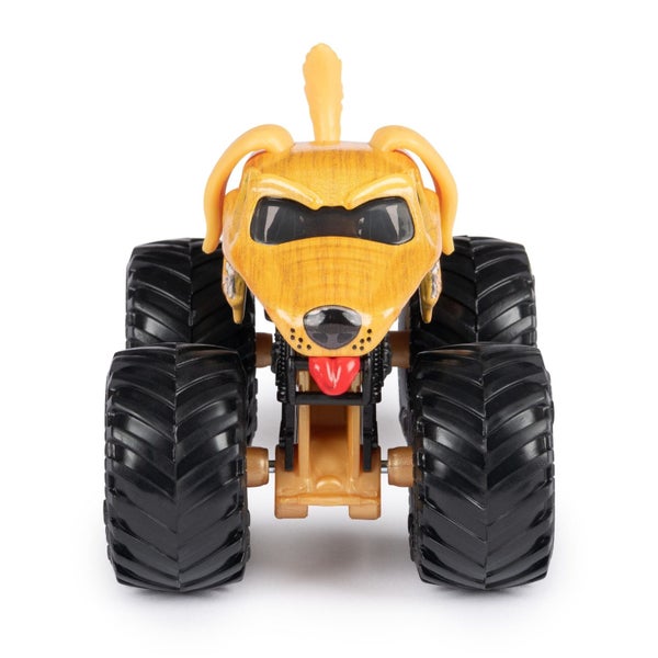 Monster Jam 1:64 Scale Series# 31: Monster Mutt Golden Retriever - Ruff Crowd Carousel 8