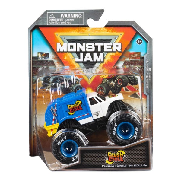 Monster Jam 1:64 Scale Series# 31: Crush Cycle - Truck on Duty Carousel 1