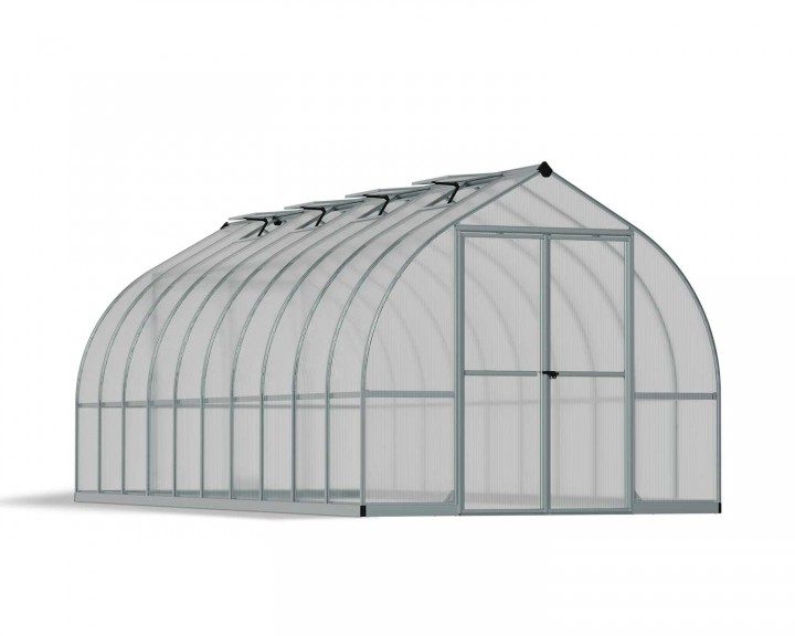 Greenhouse 8ft x 20ft Bella - Silver629710185146901126