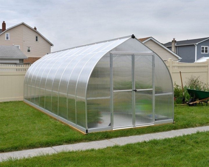 Greenhouse 8ft x 20ft Bella - Silver62971018514690113
