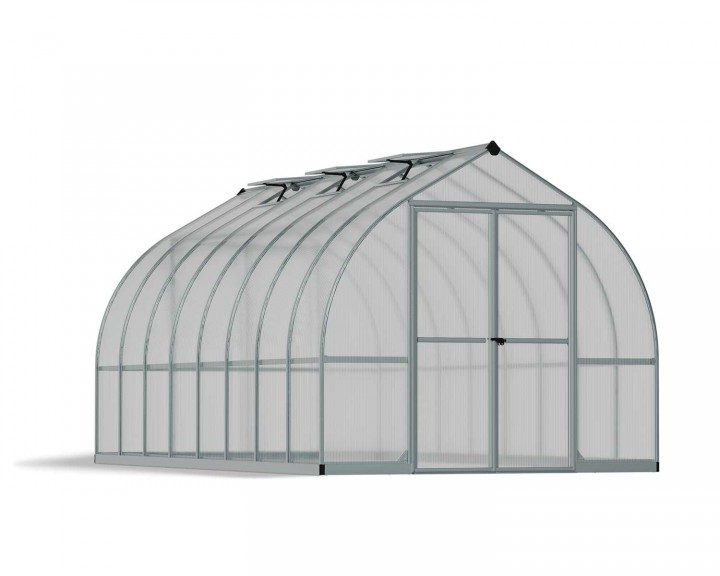 Greenhouse 8ft x 16ft Bella - Silver629347182072331121