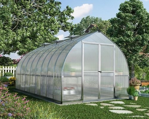 Greenhouse 8ft x 16ft Bella - Silver62934718207233112