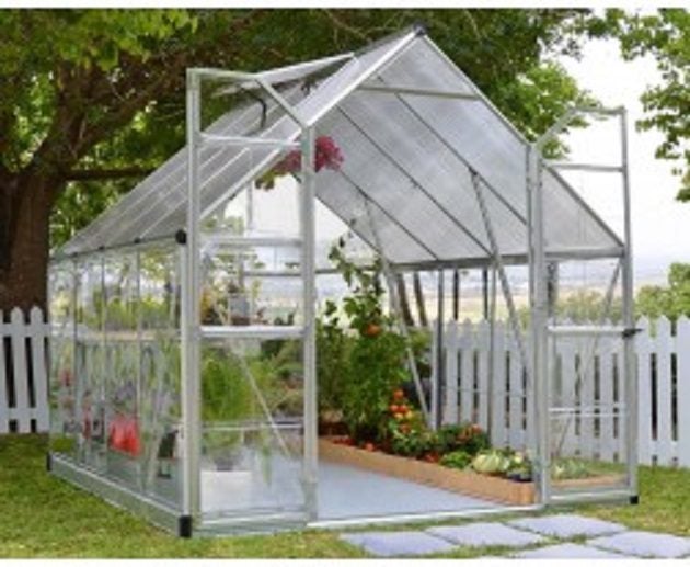 Greenhouse 8ft x 8ft Balance - Silver.62986994559363119