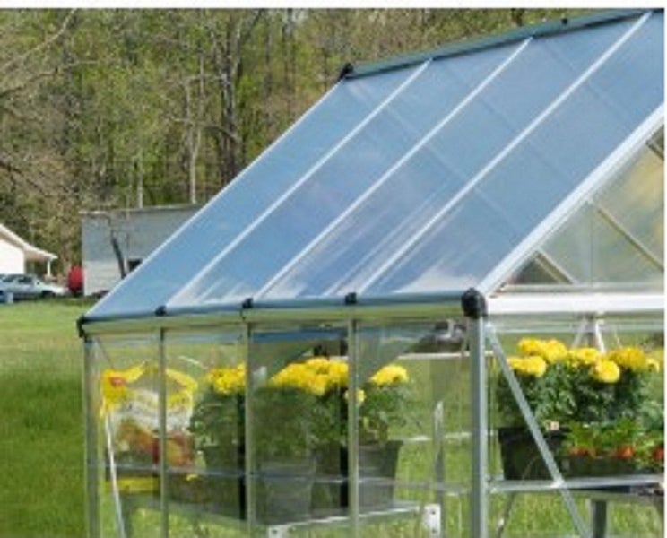 Greenhouse 8ft x16ft Balance - Silver.62989794568067113