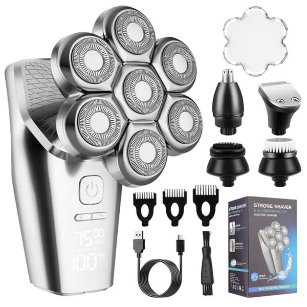 Electric groomer beard shaver rechargeable set Carousel 1