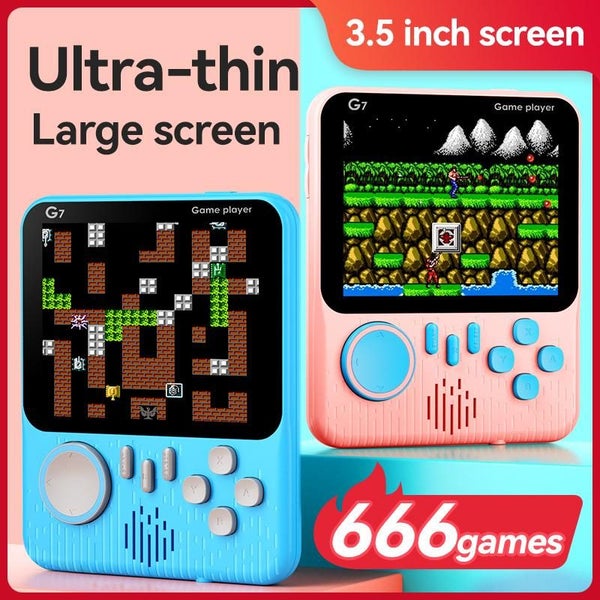 G7 Handheld Retro Mini Protable Games Console 3.5-inch Screen 1CM Ultra-thin ... Carousel 1