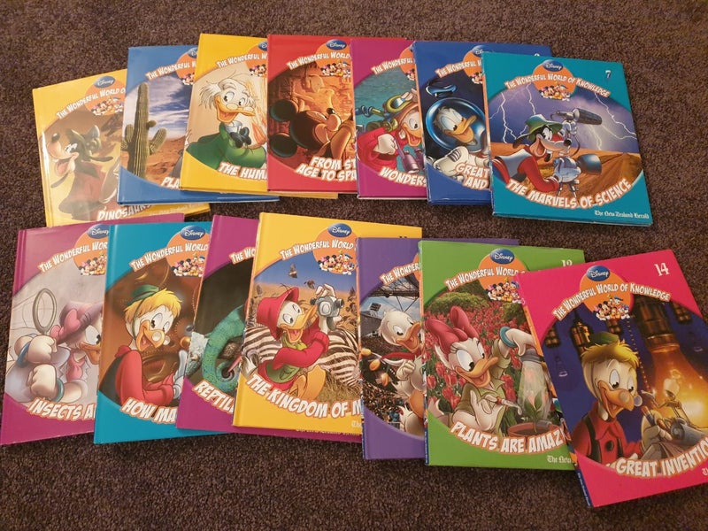 Disney wonderful world of Knowledge book full set Carousel 2