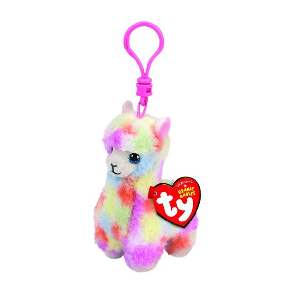 Ty Beanie Babies Lola The Multicoloured Llama Clip Carousel 1
