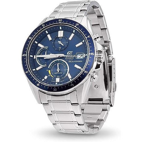 CASIO Blue and Silver Watch #EFS-S510D-2AVUEF Carousel 2
