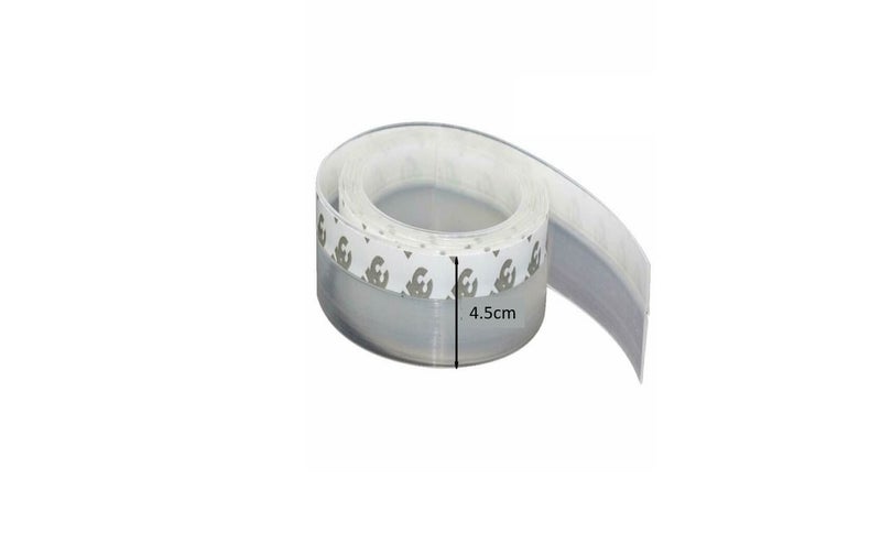 PTN 45mm 5Meters Clear Door Seal Strip Draught Excluder Door Tape Weather Strip Carousel 2