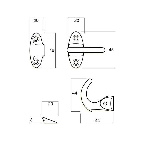 Whitco Whitspur Pull and Auto Latching Window Catch - Available in Various Finis Carousel 2