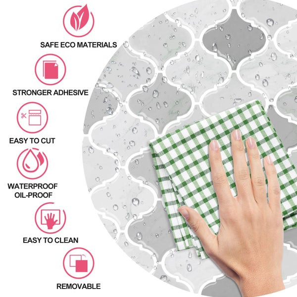 NEW 5Pcs Self Adhesive Wallpaper 3D Wall Tiles Sale Sale Carousel 2